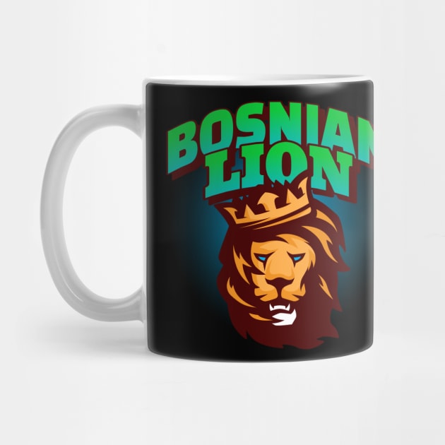 Bosnian Lion by Tip Top Tee's